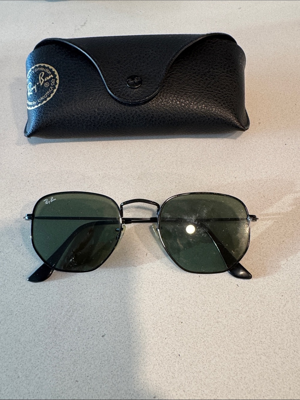 Sunglasses Case and Glasses